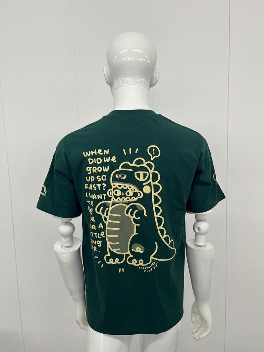 DINO: Screenprinted short sleeve t-shirt-0