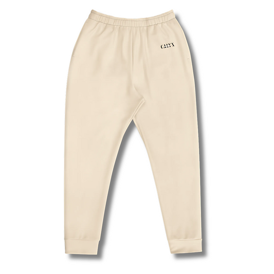 Beige Joggers-0