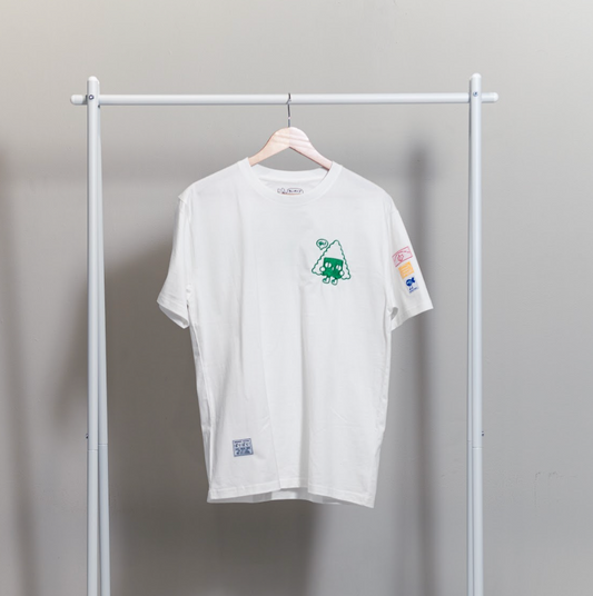 ONIGIRI: Embroidered short sleeve t-shirt-1