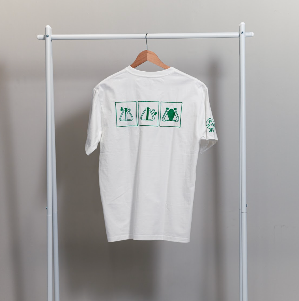 ONIGIRI: Embroidered short sleeve t-shirt-2