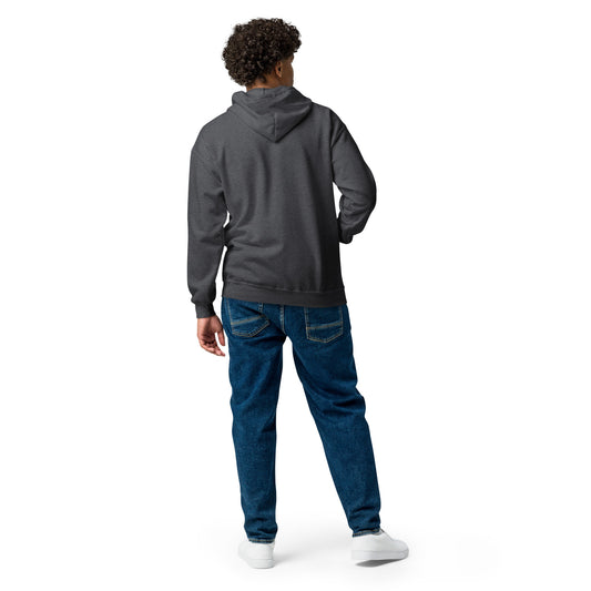 Men's Hoodie - heavy blend zip hoodie-10