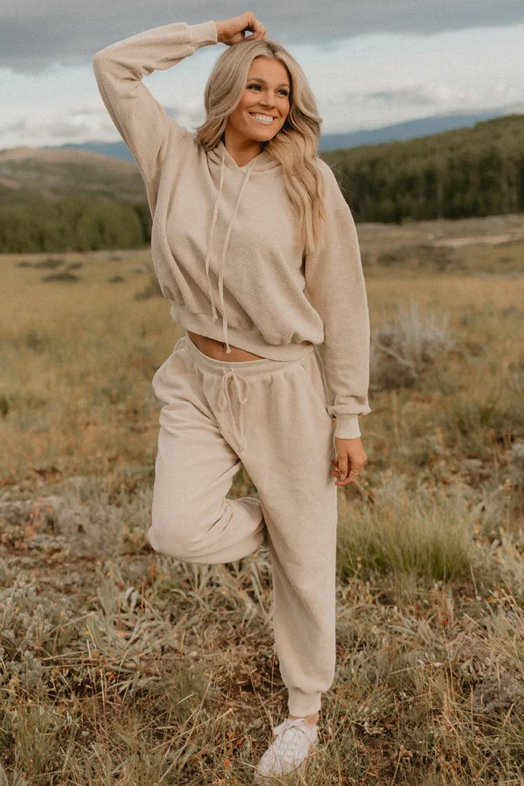 Daybreak Ivory Joggers-4